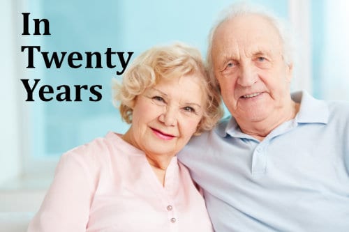 In twenty years